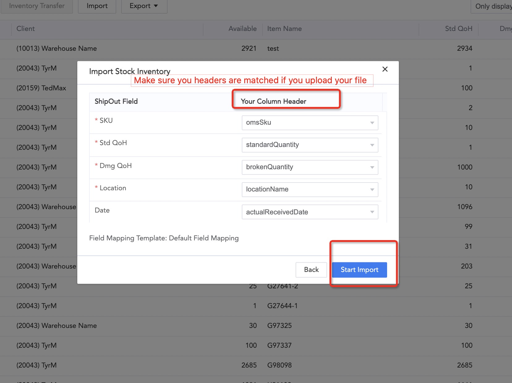 How to operate inventory management? – ShipOut Support Center